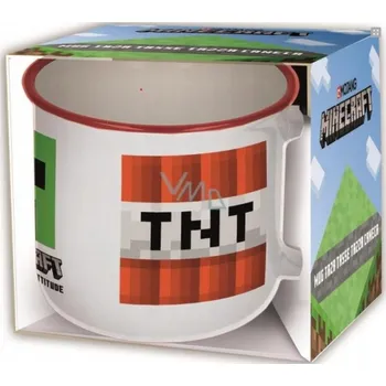 Hrnek Stor MINECRAFT KERAMICKÝ HRNEK 400 ml DÁRKOVÁ KRABIČKA keramika 400 ml