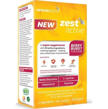 Zest Active 7 sáčků (Energie, imunita, mozek, funkce svalů)