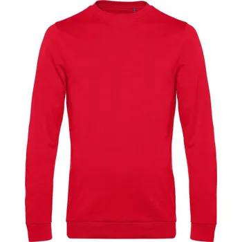 Pánská mikina B&C Pánská mikina přes hlavu #Set In Barva: Červená, Velikost: XXL