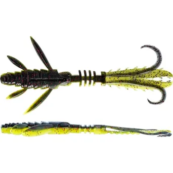 Umělá nástraha Westin Gumová Nástraha CreCraw Ripplr Creaturebait Black Chartreuse 9,5 cm 4 g 4 ks