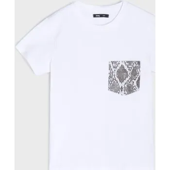 Dámské tričko Sinsay - Tričko - bílá - 413FG-00X - 413FG-00X-M