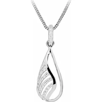 Módní doplněk Silver Cat Módní náhrdelník se zirkony SC391 + 2 měsíce na vrácení zboží