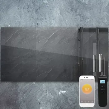 Topný panel ByeCold | Zrcadlový infrapanel | 700W | 120x60 cm | WiFi termostat | Dálkový ovladač | Výhřevnost 12,5m² | IGT2-G1206M (Serie "G")