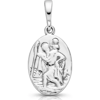 Přívěsek Stříbrný přívěsek Svatý Kryštof