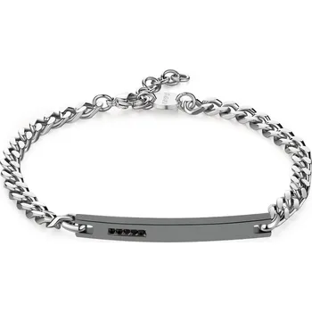 Náramek S'Agapõ Ocelový náramek pro muže Proud SPD25 + 2 měsíce na vrácení zboží