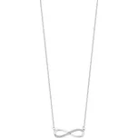 Lotus Silver Třpytivý stříbrný náhrdelník s čirými zirkony Nekonečno LP1872-1/1 + 2 měsíce na vrácení zboží