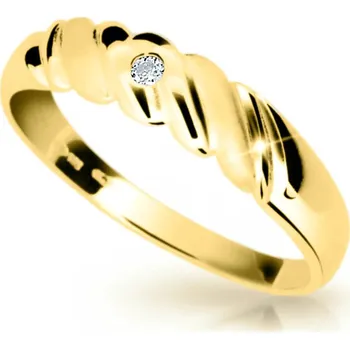 Prsten Cutie Jewellery Slušivý prsten ze žlutého zlata Z6732-1207-10-X-1 53 mm + 2 měsíce na vrácení zboží