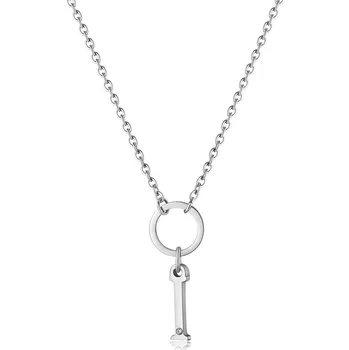 Módní doplněk S'Agapõ Dámský ocelový náhrdelník s písmenem I Happy SHAC73 + 2 měsíce na vrácení zboží