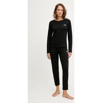 Dámské noční prádlo Bavlněné pyžamo Fila FPW4189 černá 99X, vel. S