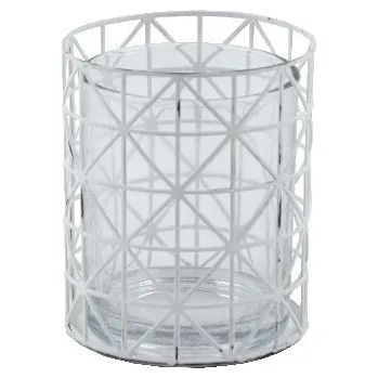 Svícen kovový, V|Ego Dekor