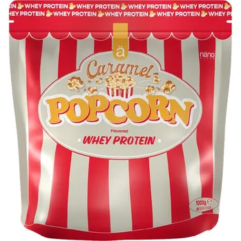 Protein Nanosupps Whey Protein (1000 g, Karamelový popcorn)