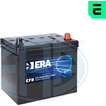 Autobaterie 60Ah P,s.p.520A, 12V, 230x173x222, ERA EFB