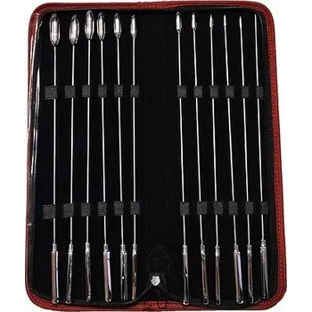 Klinik sex ROUGE Stainless Steel 12 Piece Rosebud Dilator Set