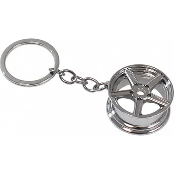 Autoklíč TurboWorks Přívěsek na klíče stříbrný