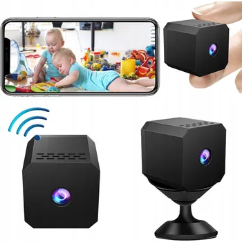 IP kamera MINI KAMERA MONITOROVACÍ HD 4K WIFI SMART IR DETEKCE POHYBU SKRYTÁ