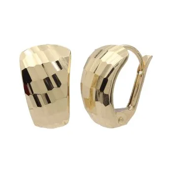 Náušnice Zlaté náušnice na patent