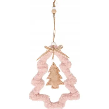 Vánoční dekorace DVOJITÝ PLYŠOVÝ MĚKKÝ OZDOBNÝ VÁNOČNÍ PŘÍVĚSEK VÁNOČNÍ KOULE NA VÁNOČNÍ STROMEČEK