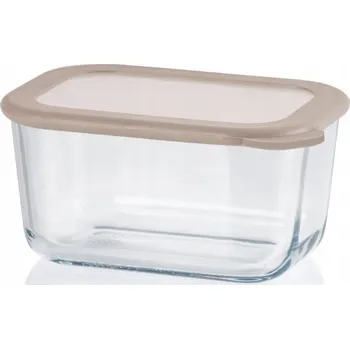 Dóza na potraviny Žáruvzdorná skleněná dóza na uskladnění 0,5 L JUYPAL