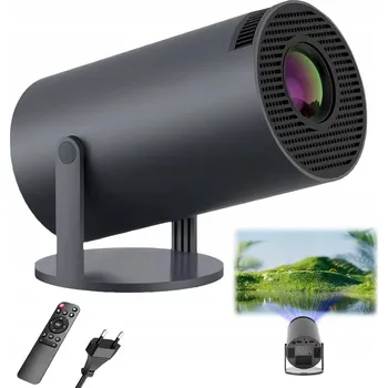 Projektor 4K WIFI6 PROJEKTOR ANDROID 1280*720P PROJEKTOR PRO DOMÁCÍ KINO I VENKOVNÍ POUŽITÍ