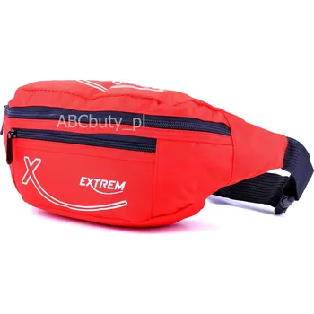 Outdoorové zavazadlo ČERVENÁ sportovní ledvinka na pásek LEDVINKA NA PAS Přes rameno Kabelka EXTREM
