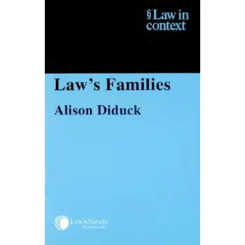 Kniha Law's Families – Alison Diduck (EN)