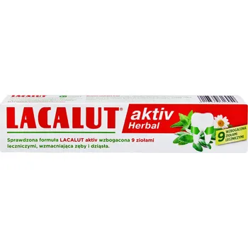 zubní pasta Zubní pasta Lacalut Aktiv Herbal 75 ml