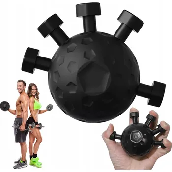 SADA GUM PRO REHABILITACI A CVIČENÍ RUKY, PRSTŮ A ZÁPĚSTÍ - POSILOVAČ DLANĚ