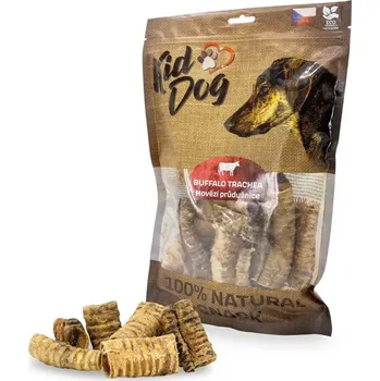 Pamlsek pro psa KIDDOG 100% Natural Snack, hovězí trachea 4-8 cm / 300 g