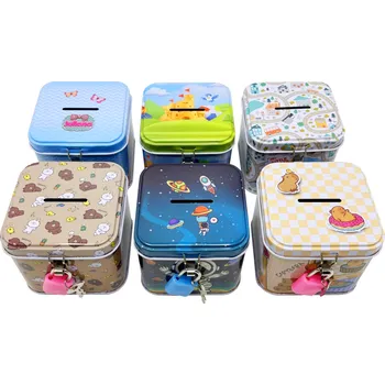 Pokladnička Plechová pokladnička