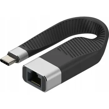 Síťová karta Síťová karta Adaptér USB-C na Gigabit Ethernet RJ45 Techly