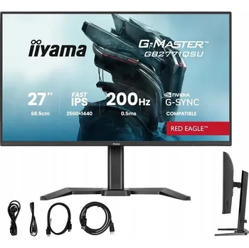 Monitor Monitor 27" iiyama G-Master GB2771QSU-B1 WQHD IPS LED 200Hz 0,5ms HDMI DP