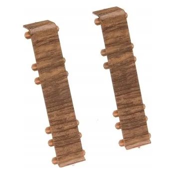 Spojka Cezar PVC 22 x 75 délka 3 cm dub