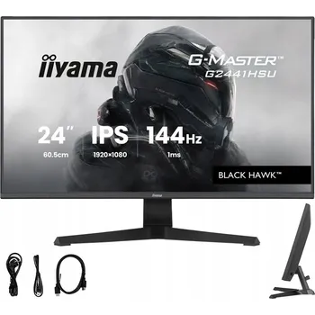 Monitor Monitor 24" iiyama G-Master G2441HSU-B1 FHD IPS LED 144Hz 1ms HDMI DP VESA