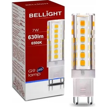 Žárovka LED žárovka KAPSLOVÁ G9 7W 230V 6500K STUDENÁ BÍLÁ 630lm 200° Bellight