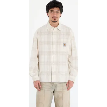 Košile Carhartt WIP L/S Wilber Shirt UNISEX Wilber Check/ Natural XL
