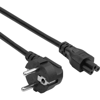 Prodlužovací kabel Napájecí kabel CEE 7/7 / IEC C5 AK-NB-10C CU 3x0.75mm² 3m