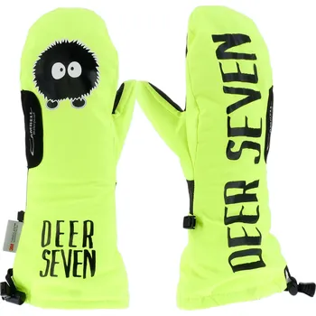 Rukavice SNOWBOARDOVÉ RUKAVICE JEDNOPRSTÉ VODĚODOLNÉ ZELENÉ M