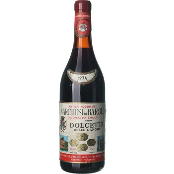 Víno Archivní víno&nbsp;1974&nbsp;Marchesi di Barolo Dolcetto delle Langhe&nbsp;0,75 l
