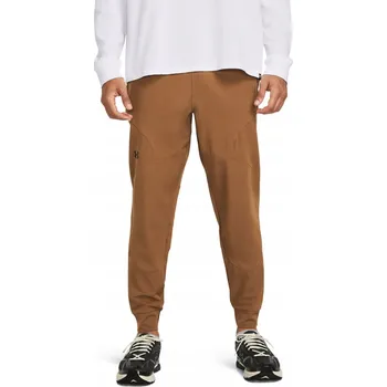 Under Armour pánské tepláky UA UNSTOPPABLE STORM hnědé, velikost 4XL