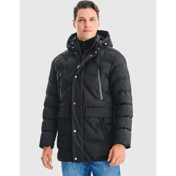 Pánská prošívaná bunda v černé barvě Na zimu Pako Lorente vel 48