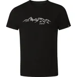 Alpine Pro LYOR ČERNÁ PÁNSKÉ FUNKČNÍ TRIKO S ANTIBAKTERIÁLNÍ ÚPRAVOU L