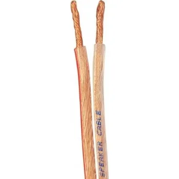 elektrický kabel Reproduktorový kabel CCA 2x0,75 ECa Transparentní 1M LIBOX LB0006