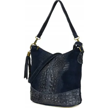 Kabelka Beltimore kabelka z pravé kůže černá