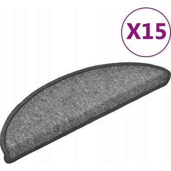 Nášlap na schod Nášlapy na schody tmavě šedé 56x17x3cm