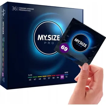 Kondom Kondomy MY.SIZE Pro 69 mm 36 ks
