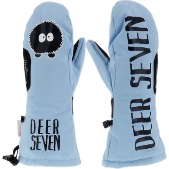 Rukavice SNOWBOARDOVÉ RUKAVICE JEDNOPRSTÉ TERMOIZOLAČNÍ MODRÉ M