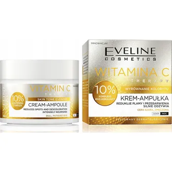 Pleťový krém Rozjasňující pleťový krém Eveline Cosmetics Vitamín C Therapy 50 ml