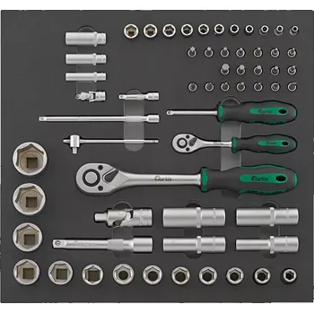 Gola sada Modul pro nástroje 2/3 Nást.klíč 1/4"+1/2" FORTIS