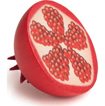 Dřevěná hračka Erzi - Německo Granátové jablko polovina