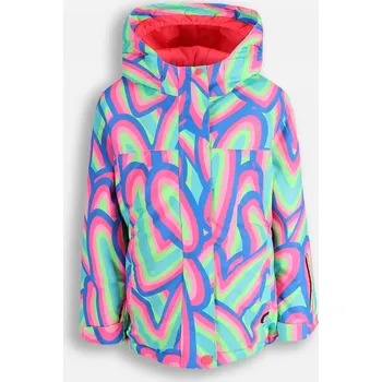 Dívčí zimní lyžařská bunda S Kapucí, teplá, velikost 104, Lemon Explore ZL5